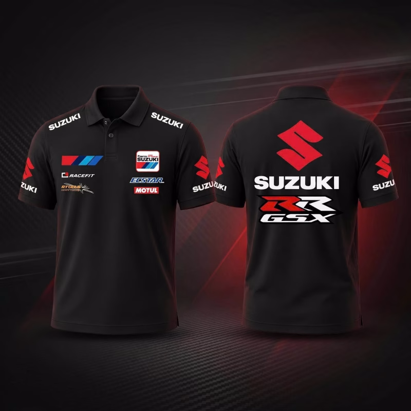 Áo Polo Suzuki Ecstar Racing - Mẫu 1