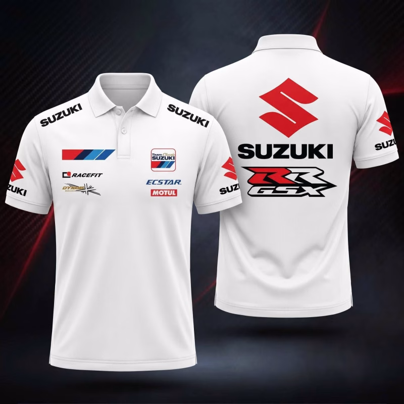 Áo Polo Suzuki Ecstar Racing - Mẫu 2