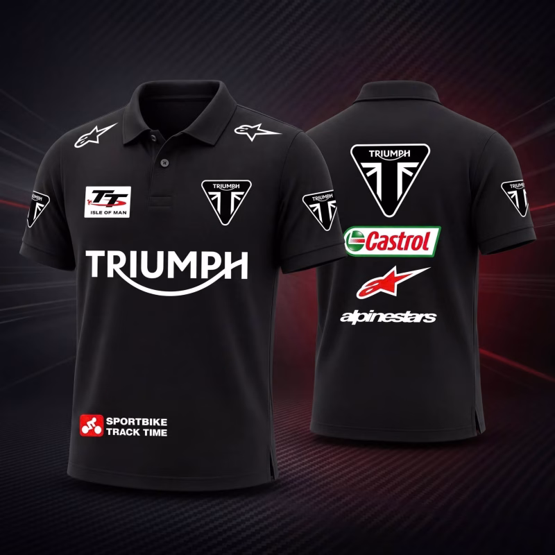 Áo Polo Triumph Racing - Mẫu 1