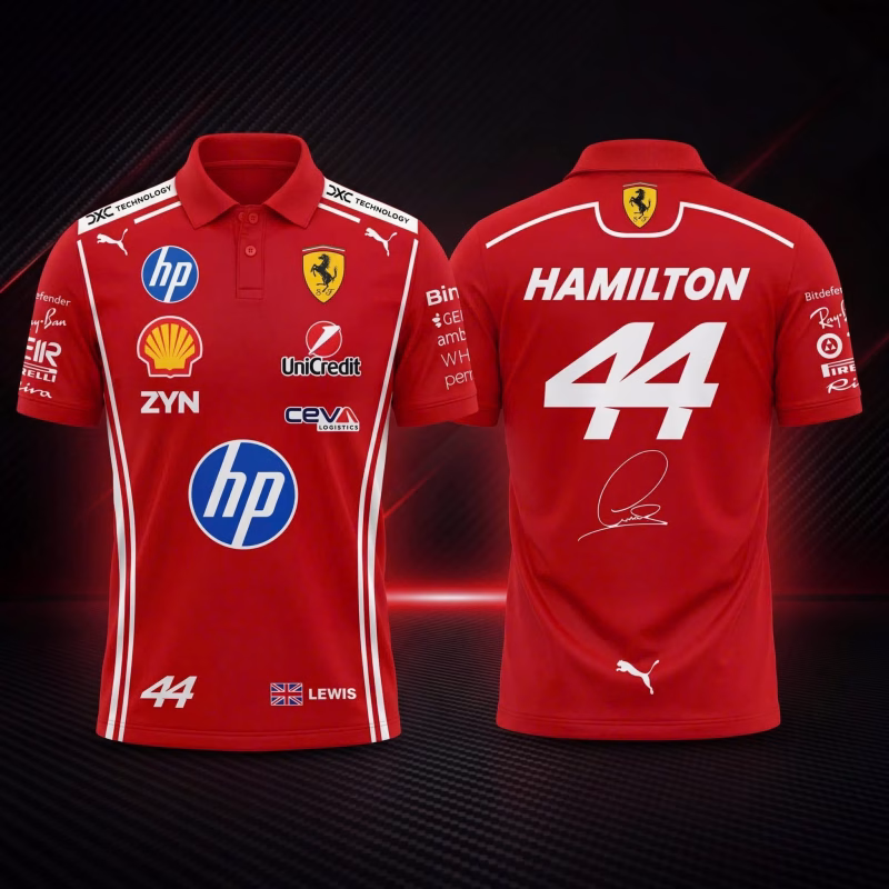 Áo Polo Scuderia Ferrari HP - Mẫu 8