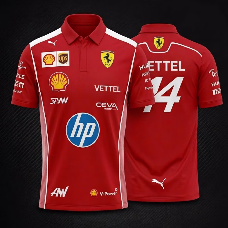Hamilton 44 Polo đỏ